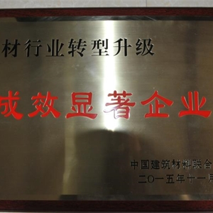湖州九游会J9官网 建材行业转型升级 成效显著企业