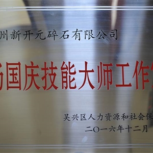 湖州九游会J9官网 杨国庆技能大师工作室